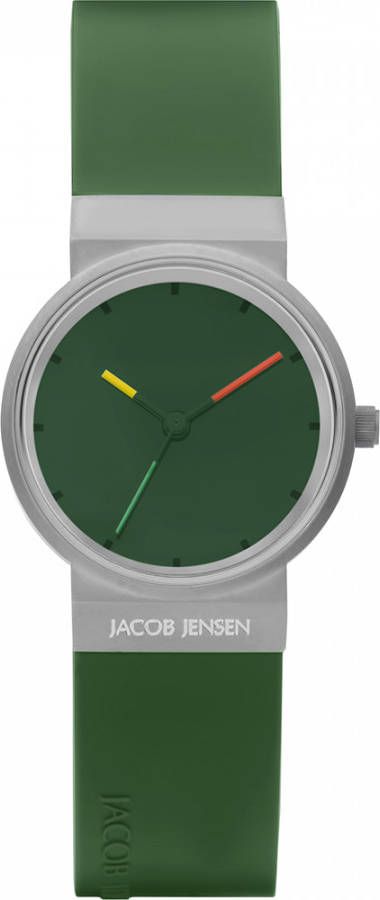 Jacob Jensen JJ653 653 Titanium horloge