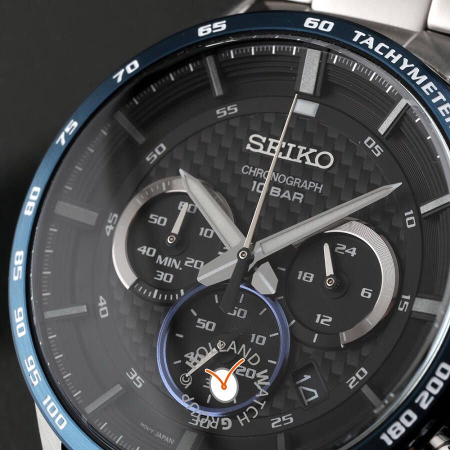 Seiko Horloges SSB357P1 Zilverkleurig