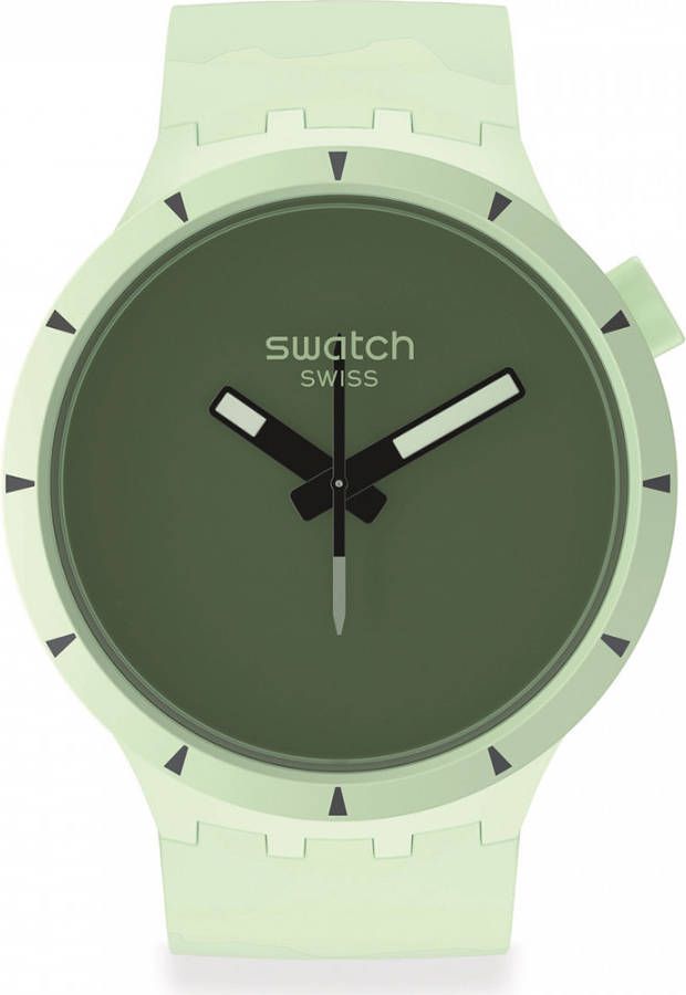 Swatch Big Bold SB03G100 Forest horloge