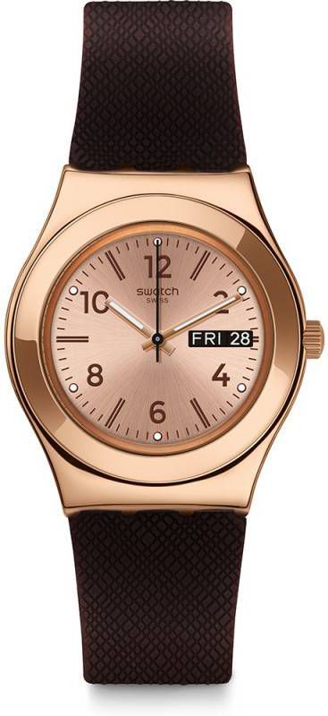 Swatch Irony Medium YLG701 Brownee horloge