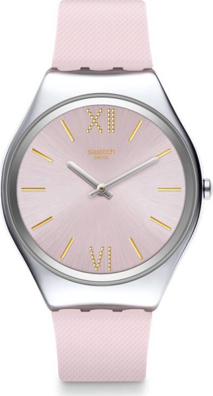 Swatch Skin Irony SYXS124 Skin Lavanda horloge