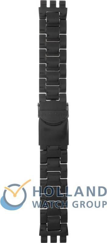 Swatch Irony Chrono Strap AYCB4026AG YCB4026G Blackas Horlogeband