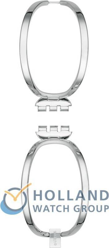 Swatch Skin Strap ASIK121HB SIK121H Magnificence Small Horlogeband