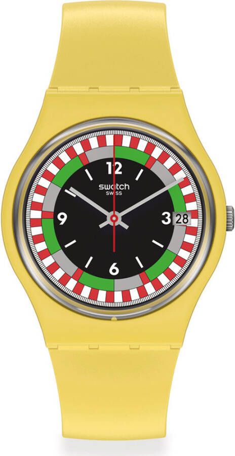 Swatch The Originals Bio reloaded SO31J400 Yel_Race horloge