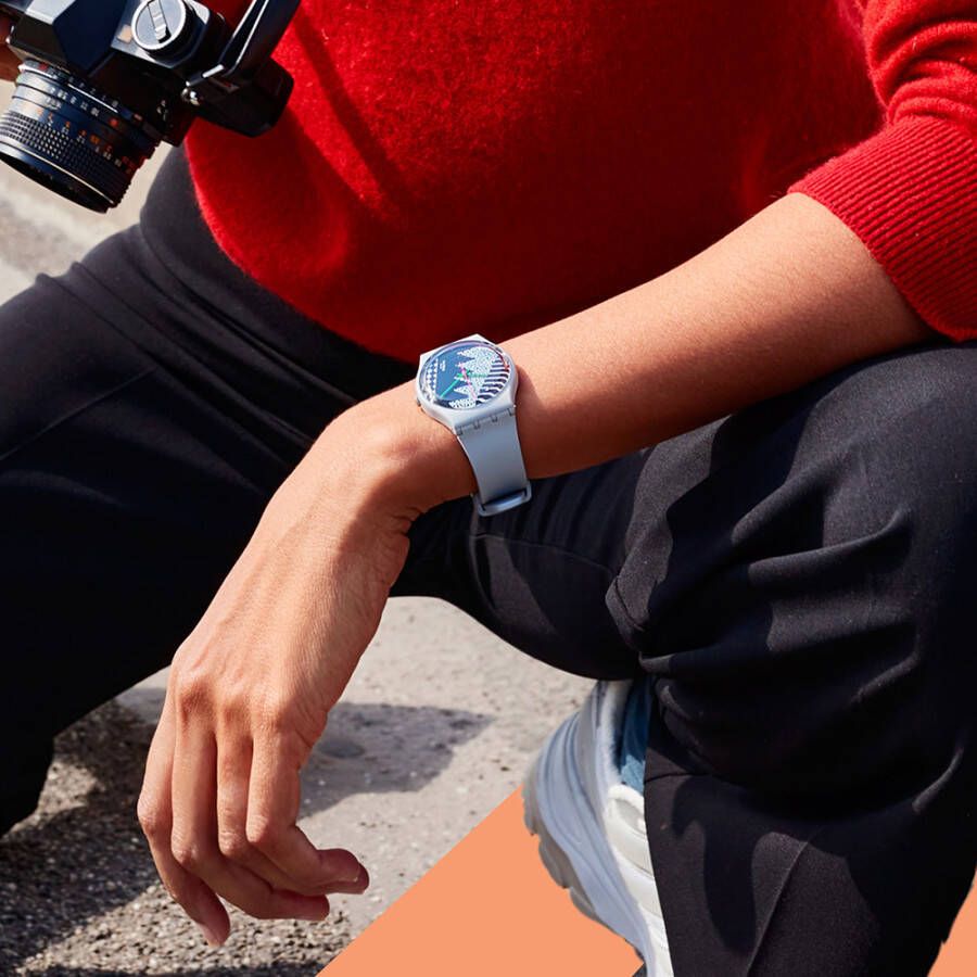 Swatch The Originals Bio reloaded SO32M102 Gre_Mem L horloge