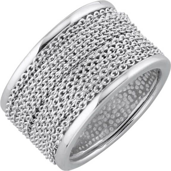 AMY VERMONT Damesring Zilverkleur