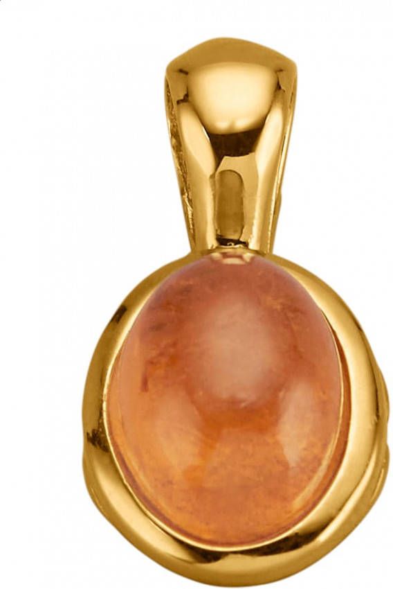 Diemer Farbstein Hanger met mandarijngranaat Oranje