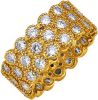 Golden Style Damesring met kristallen Goudkleur online kopen