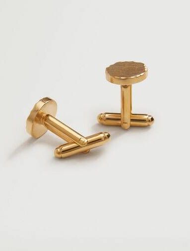 mango man Goudachtige manchetknopen