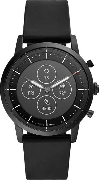 Fossil Horloges Collider Hybrid Smartwatch Hr FTW7010 Zwart
