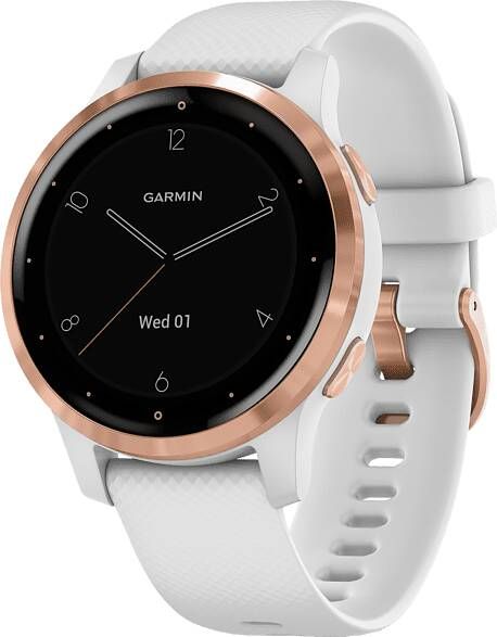 Garmin Vivoactive 4s Multisport Gps smartwatch Rose Goud Wit