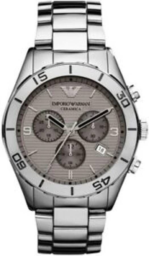 Armani Horloges Grijs Heren