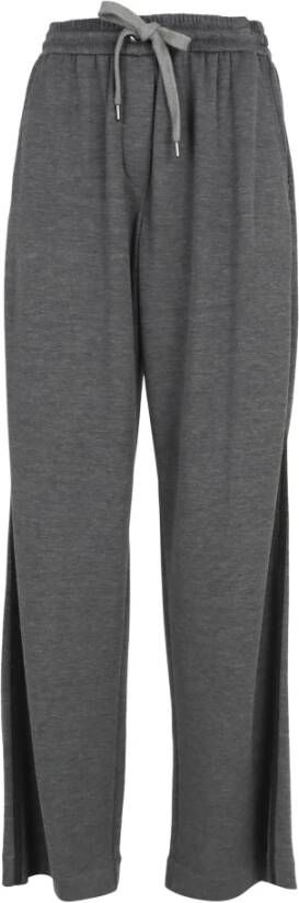 BRUNELLO CUCINELLI Brunello kookbroek grijs , Grijs, Dames