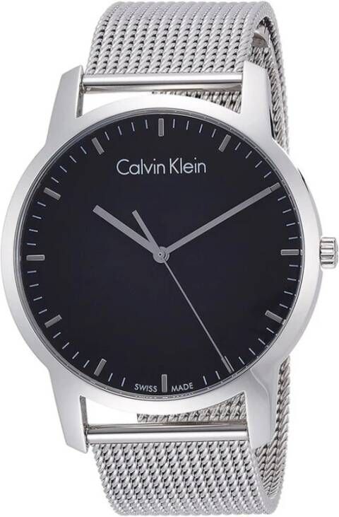 Calvin Klein watch City_K2G2G1 , Grijs, Heren
