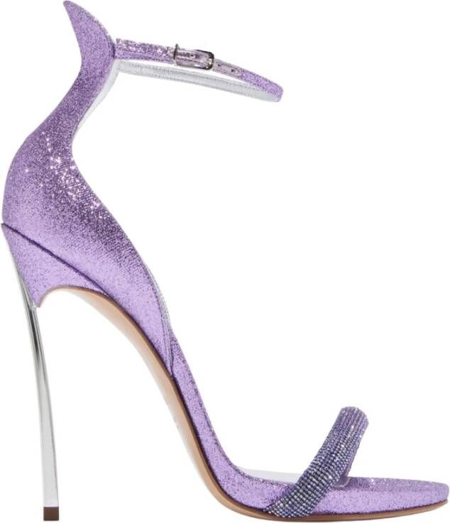 Casadei Cappa Blade Hollywood Sandalen , Paars, Dames
