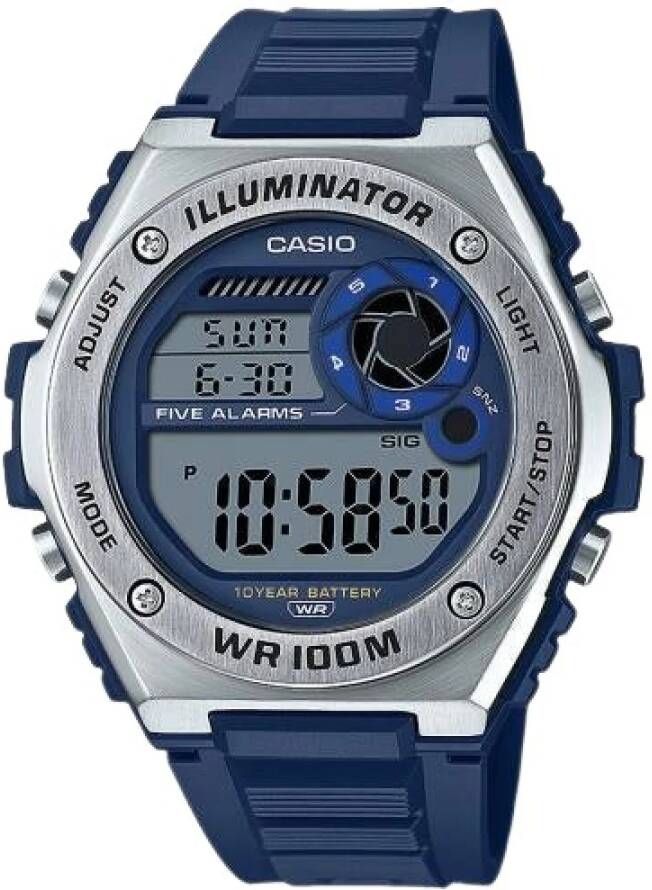 Casio Horloges Blauw Heren
