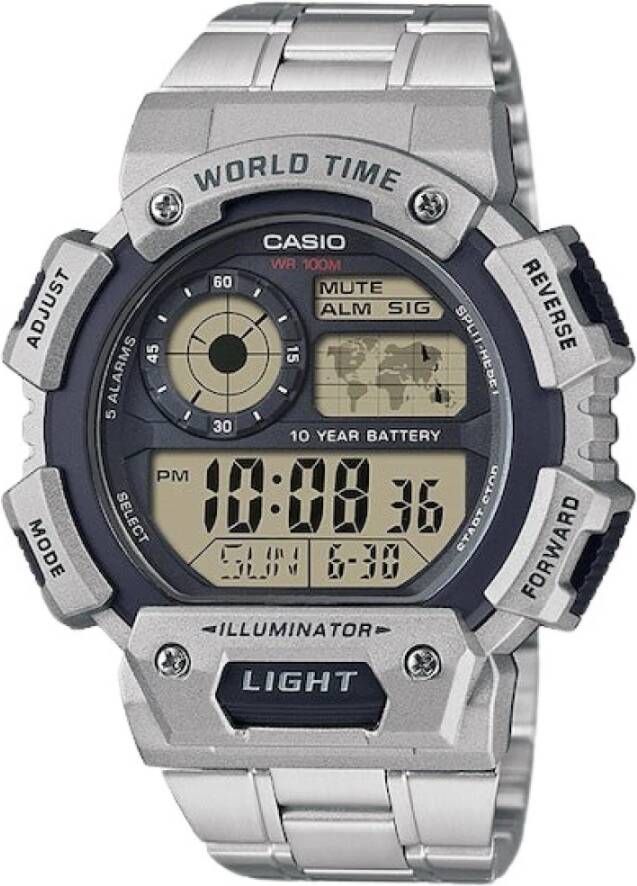 Casio Horloges Grijs Heren