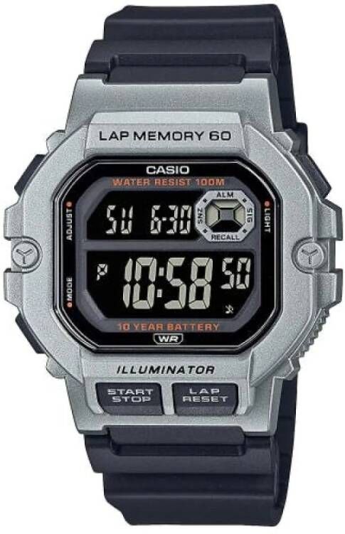 Casio Horloges Grijs Heren