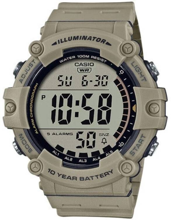 Casio Horloges Grijs Heren