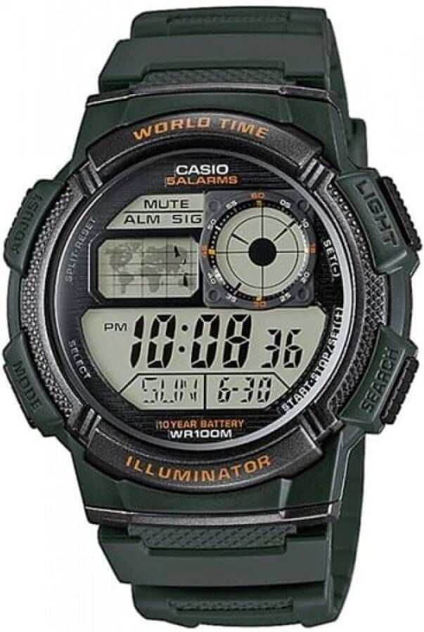 Casio Horloges Groen Heren