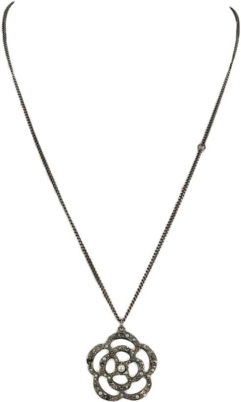 Chanel Vintage Vintage sieraden Grijs Dames