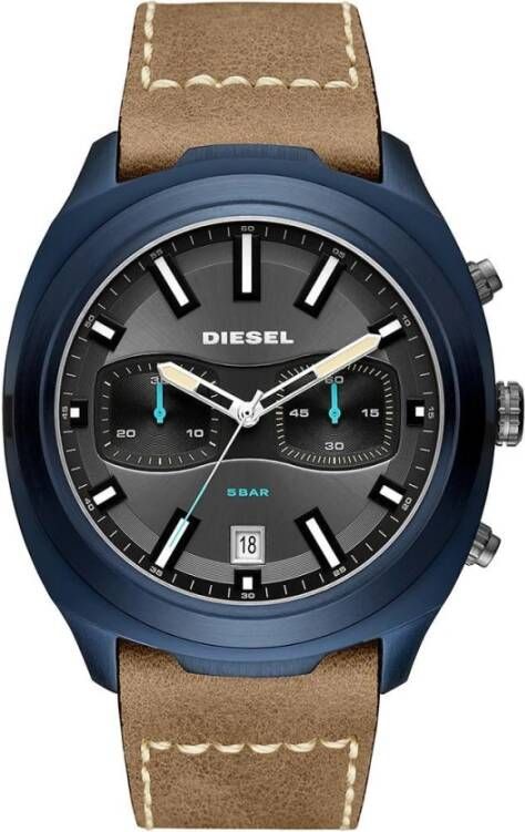 Diesel Horloges Bruin Heren