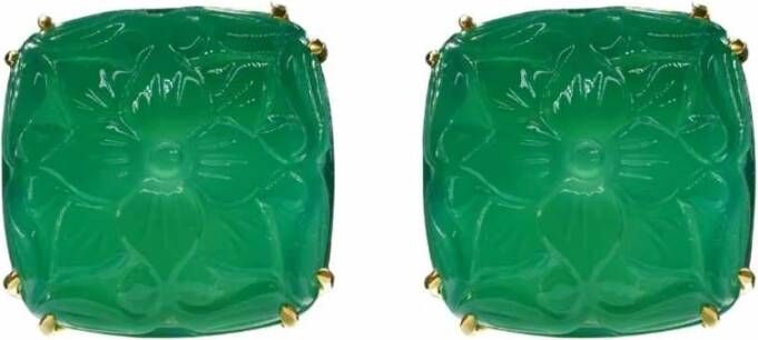 Dinari Jewels Manchetknopen Groen Heren