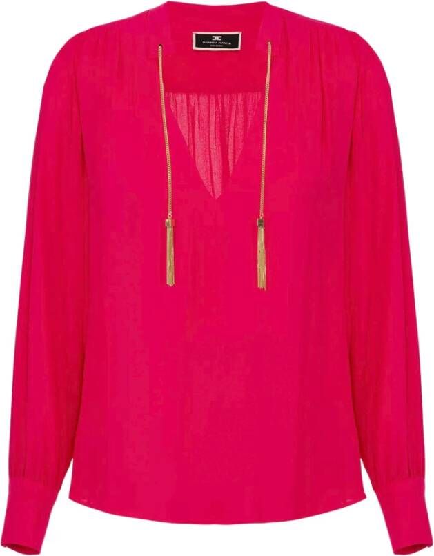 Elisabetta Franchi Blouses Rood Dames