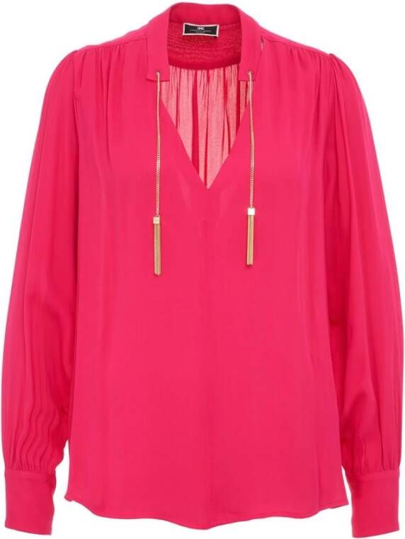Elisabetta Franchi Longsleeve shirts Rood Dames