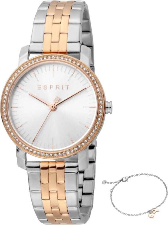 Esprit Es1L183M2095 Valentine MB Watch , Grijs, Dames