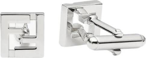 Fendi Manchetknopen Grijs Heren