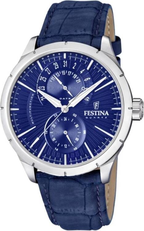Festina Horloges Blauw Heren