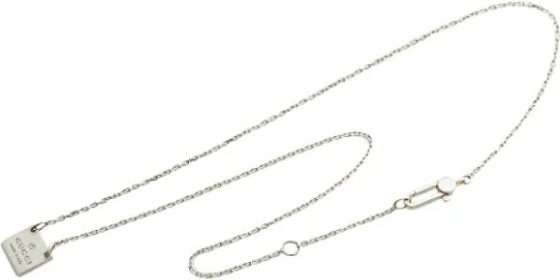 Gucci Vintage Vintage sieraden Grijs unisex