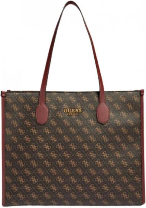 Guess Schoudertassen Bruin Dames