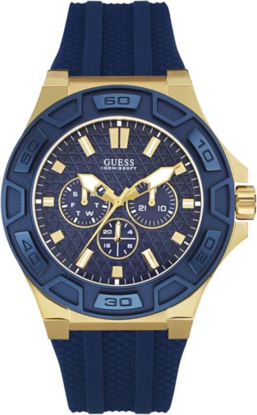 Guess Horloges Blauw Heren