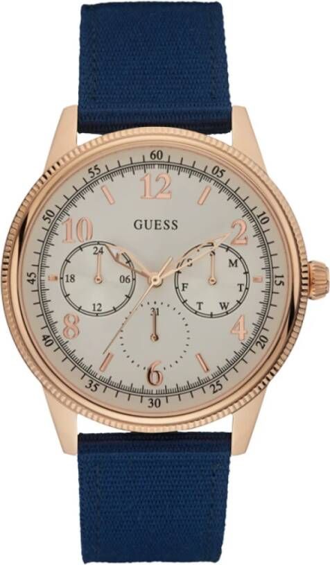 Guess Horloges Blauw Heren