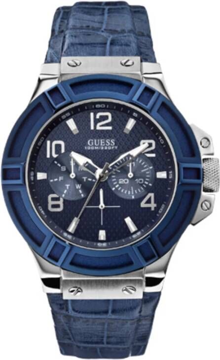 Guess Horloges Blauw Heren