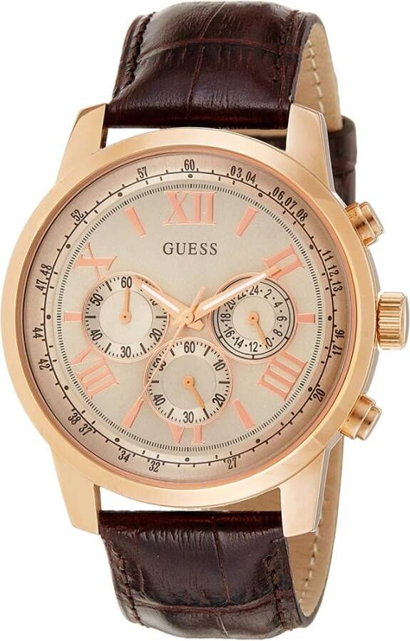 Guess Horloges Bruin Heren