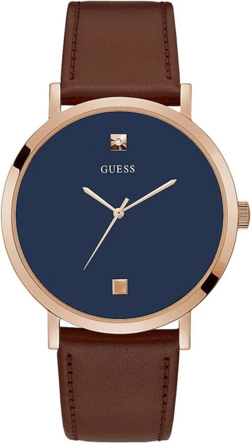 Guess Horloges Bruin Heren