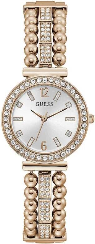 Guess Analoog Horloge Met Kristallen