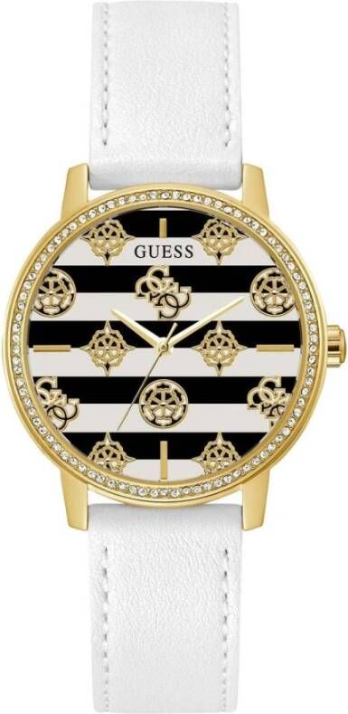 Guess Analoog Horloge Met Kristallen