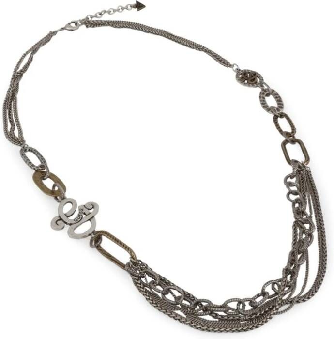 Guess Necklace Ufn50801 , Grijs, Dames