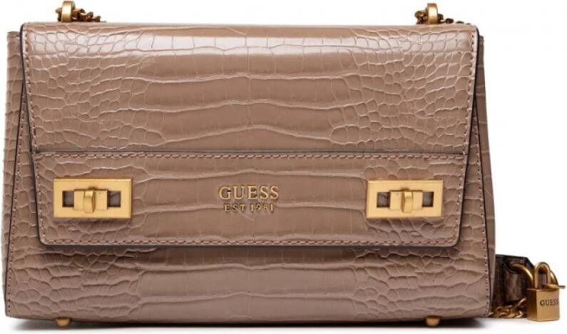 Guess Schoudertassen Beige Dames