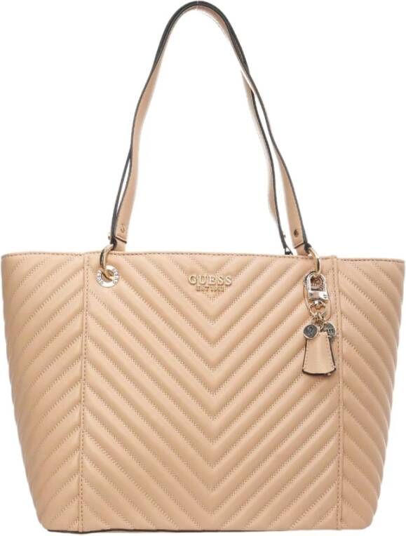 Guess Schoudertassen Beige Dames