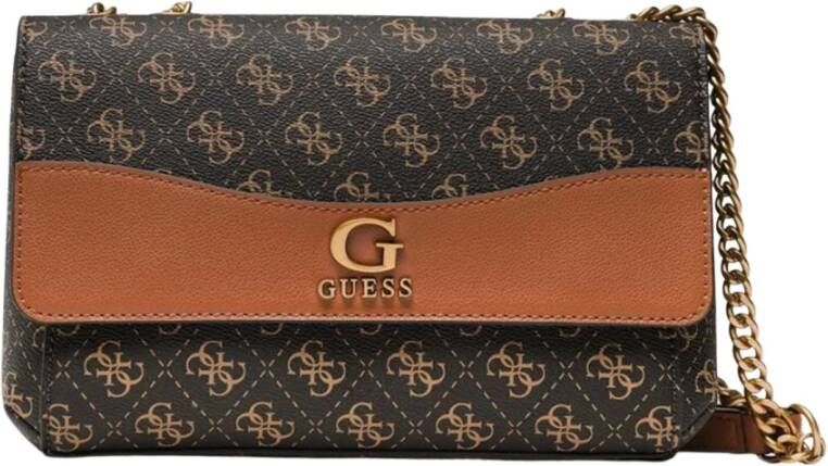 Guess Schoudertassen Bruin Dames