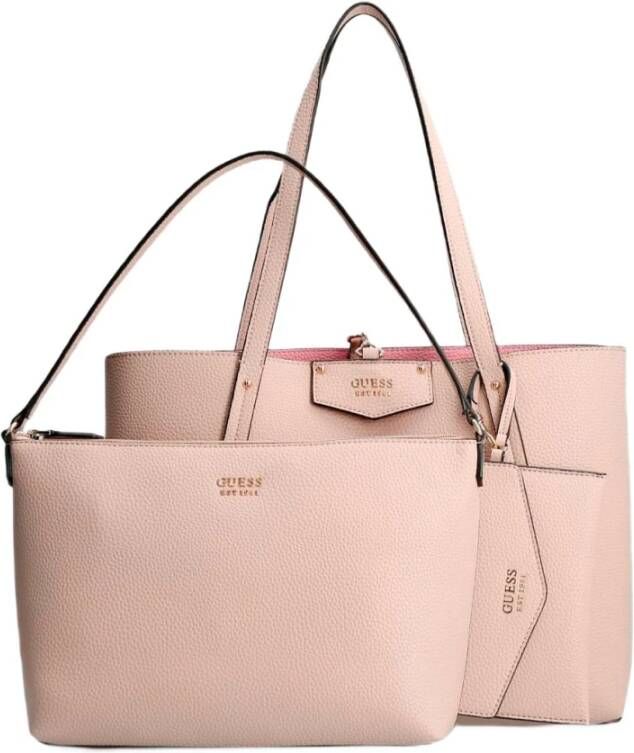 Guess Schoudertassen Roze Dames