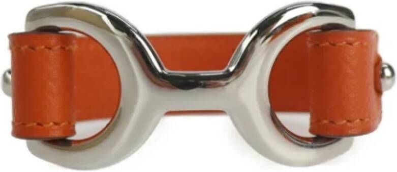 Hermès Vintage Vintage sieraden Oranje Dames