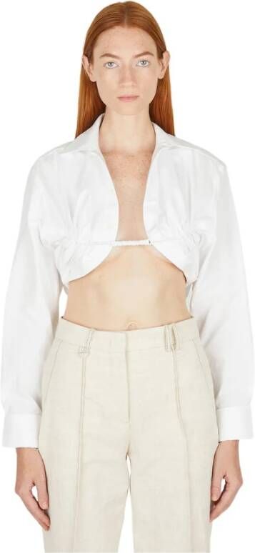 Jacquemus T shirts Wit Dames