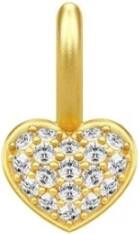 Julie Sandlau Pure Heart Baby Pendant , Geel, Dames