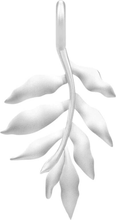 Julie Sandlau Little Tree Of Life Pendant Rhodium , Grijs, Dames